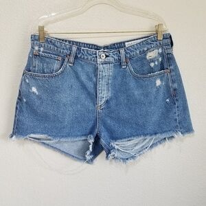 Rag & Bone Dre Low-Rise Denim Shorts